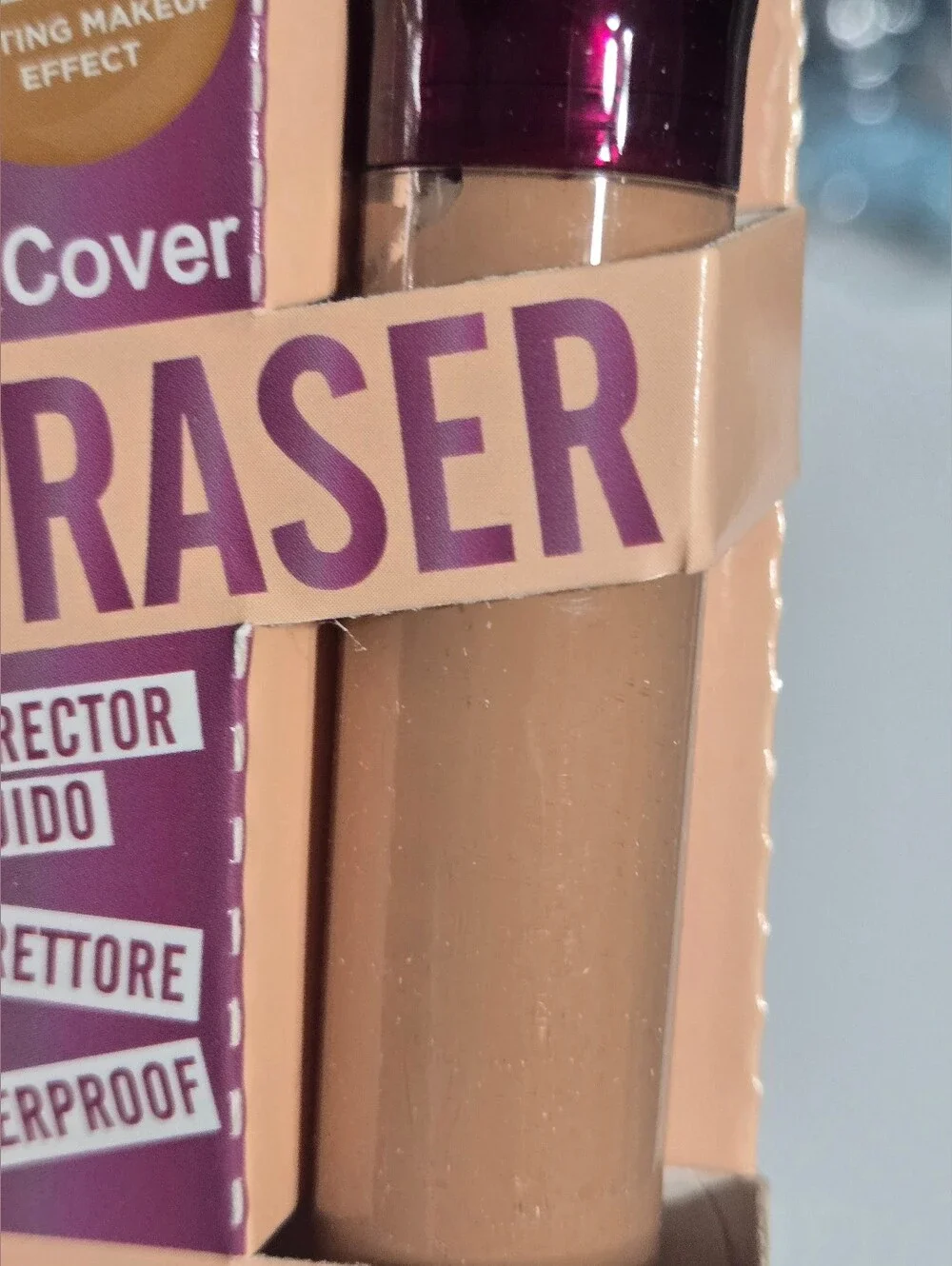 USHAS Full Cover Liquid Concealer Dark Circles Blemishes Waterproof Shade 02 New